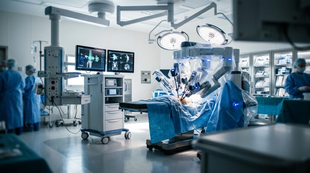 Robotic surgery technology in ho
